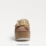 Sam Edelman Livi Espadrille-Keilsandale Frauen dunkel natürlich Schuhwerk 2P8JNV339 - Image 3