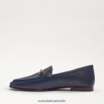 Sam Edelman Loraine Bit Loafer Frauen Baltisches Marineblauleder Schuhwerk 2P8JNV46 - Image 4
