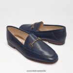 Sam Edelman Loraine Bit Loafer Frauen Baltisches Marineblauleder Schuhwerk 2P8JNV46 - Image 7