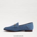 Sam Edelman Loraine Bit Loafer Frauen gewaschenes Indigo Schuhwerk 2P8JNV38 - Image 4
