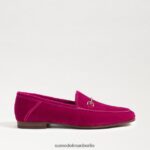 Sam Edelman Loraine Bit Loafer Frauen Himbeersamt Schuhwerk 2P8JNV35 - Image 2