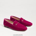 Sam Edelman Loraine Bit Loafer Frauen Himbeersamt Schuhwerk 2P8JNV35