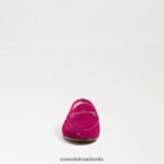 Sam Edelman Loraine Bit Loafer Frauen Himbeersamt Schuhwerk 2P8JNV35 - Image 3
