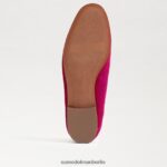 Sam Edelman Loraine Bit Loafer Frauen Himbeersamt Schuhwerk 2P8JNV35 - Image 6