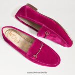 Sam Edelman Loraine Bit Loafer Frauen Himbeersamt Schuhwerk 2P8JNV35 - Image 7