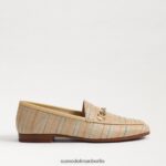 Sam Edelman Loraine Bit Loafer Frauen Natürlicher Multi-Bast Schuhwerk 2P8JNV41 - Image 2