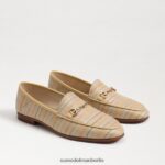 Sam Edelman Loraine Bit Loafer Frauen Natürlicher Multi-Bast Schuhwerk 2P8JNV41