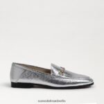 Sam Edelman Loraine Bit Loafer Frauen weiches Silber Schuhwerk 2P8JNV52 - Image 2
