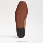Sam Edelman Loraine Bit Loafer Frauen Zedernholzleder Schuhwerk 2P8JNV48 - Image 6