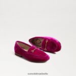 Sam Edelman Loraine Bit Loafer Kinder Himbeersamt Schuhwerk 2P8JNV895 - Image 7