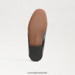 Sam Edelman Loraine Bit Loafer Kinder schwarzes Lackleder Schuhwerk 2P8JNV909 - Image 6