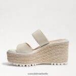 Sam Edelman Luca Keilsandale Frauen modernes Elfenbein Schuhwerk 2P8JNV757 - Image 4