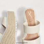 Sam Edelman Luca Keilsandale Frauen modernes Elfenbein Schuhwerk 2P8JNV757 - Image 7