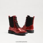 Sam Edelman Lydell-Kampfstiefel Kinder Rubinrot Schuhwerk 2P8JNV1012 - Image 7