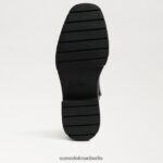 Sam Edelman Lydia Overknee-Stiefel Frauen schwarzes Lackleder Schuhwerk 2P8JNV880 - Image 6
