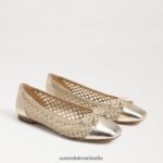 Sam Edelman Mai Ballerina Frauen naturbelassen Schuhwerk 2P8JNV372