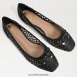 Sam Edelman Mai Ballerina Frauen Schwarz Schuhwerk 2P8JNV370 - Image 7