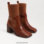 Sam Edelman Marci Bootie Frauen Rostbraun/warmes Kupfer Schuhwerk 2P8JNV767