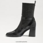 Sam Edelman Marci Bootie Frauen schwarz/dunkelgrau Schuhwerk 2P8JNV766 - Image 4