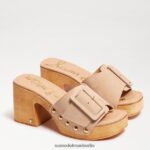 Sam Edelman Marcia-Plateausandale Frauen Beige Schuhwerk 2P8JNV61