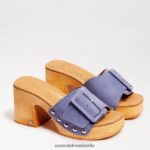 Sam Edelman Marcia-Plateausandale Frauen Blau Schuhwerk 2P8JNV62