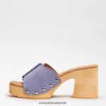 Sam Edelman Marcia-Plateausandale Frauen Blau Schuhwerk 2P8JNV62 - Image 4