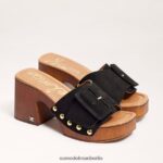 Sam Edelman Marcia-Plateausandale Frauen schwarzes Wildleder Schuhwerk 2P8JNV60