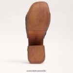 Sam Edelman Marcia-Plateausandale Frauen schwarzes Wildleder Schuhwerk 2P8JNV60 - Image 6