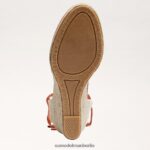 Sam Edelman Margherita Espadrille-Keilsandale Frauen gebranntes Orange Schuhwerk 2P8JNV86 - Image 6