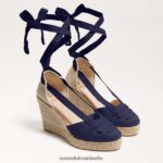 Sam Edelman Margherita Espadrille-Keilsandale Frauen Marine Schuhwerk 2P8JNV88