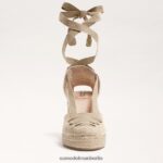 Sam Edelman Margherita Espadrille-Keilsandale Frauen natürlich Schuhwerk 2P8JNV85 - Image 3