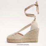 Sam Edelman Margherita Espadrille-Keilsandale Frauen natürlich Schuhwerk 2P8JNV85 - Image 4