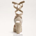 Sam Edelman Margherita Espadrille-Keilsandale Frauen natürlich Schuhwerk 2P8JNV85 - Image 5