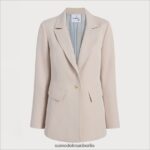 Sam Edelman Margot-Blazer Frauen bräunen Bekleidung 2P8JNV1190 - Image 5