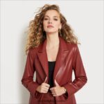 Sam Edelman Margot-Blazer Frauen Henna Bekleidung 2P8JNV1291 - Image 3