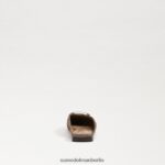 Sam Edelman Maultier mit Lin-Schnalle Frauen Kaffee Schuhwerk 2P8JNV653 - Image 5