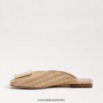 Sam Edelman Maultier mit Lin-Schnalle Frauen natürlich Schuhwerk 2P8JNV654 - Image 4