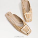 Sam Edelman Maultier mit Lin-Schnalle Frauen natürlich Schuhwerk 2P8JNV654 - Image 7