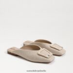 Sam Edelman Maultier mit Lin-Schnalle Frauen natürliches Leinen Schuhwerk 2P8JNV655