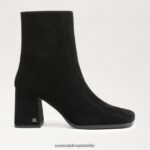 Sam Edelman Mayla-Stiefelette Frauen schwarzes Wildleder Schuhwerk 2P8JNV828 - Image 2