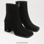 Sam Edelman Mayla-Stiefelette Frauen schwarzes Wildleder Schuhwerk 2P8JNV828