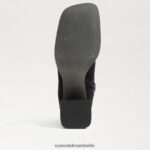 Sam Edelman Mayla-Stiefelette Frauen schwarzes Wildleder Schuhwerk 2P8JNV828 - Image 6