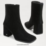 Sam Edelman Mayla-Stiefelette Frauen schwarzes Wildleder Schuhwerk 2P8JNV828 - Image 7