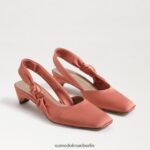 Sam Edelman Meredith Slingback-Kitten-Heel Frauen Canyon-Orange Schuhwerk 2P8JNV878