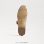 Sam Edelman Michaela Mary Jane Kinder Gold Blatt Schuhwerk 2P8JNV917 - Image 6