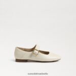 Sam Edelman Michaela Mary Jane Kinder modernes Elfenbein Schuhwerk 2P8JNV916 - Image 2