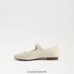 Sam Edelman Michaela Mary Jane Kinder modernes Elfenbein Schuhwerk 2P8JNV916 - Image 4