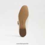 Sam Edelman Michaela Mary Jane Kinder modernes Elfenbein Schuhwerk 2P8JNV916 - Image 6