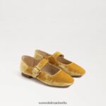 Sam Edelman Michaela Mary Jane Kinder Safransamt Schuhwerk 2P8JNV913