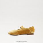 Sam Edelman Michaela Mary Jane Kinder Safransamt Schuhwerk 2P8JNV913 - Image 4